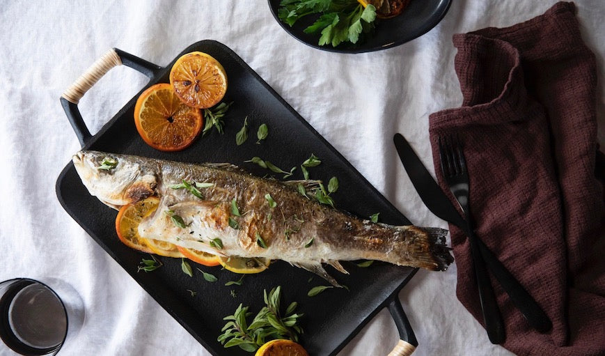 Branzino With Citrus and Herbs Recipe