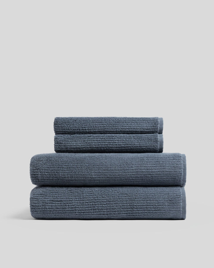 2+2 Soft Rib Bath Bundle - Dusk