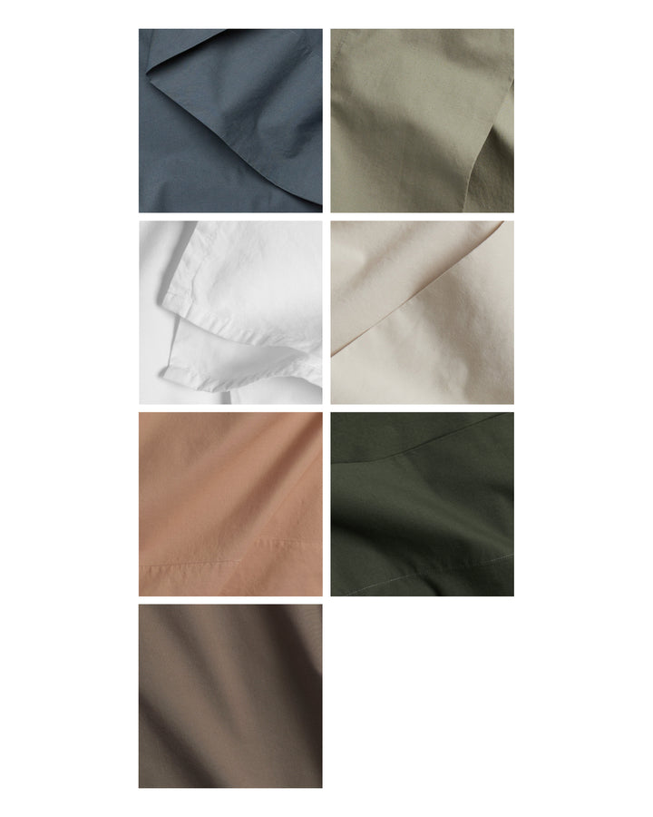 Brushed Cotton Fabric Swatch (Moss)