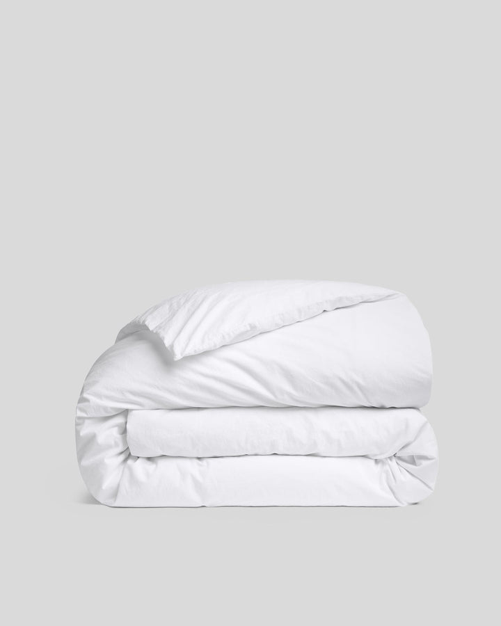 Brushed Cotton Duvet Cover (White)