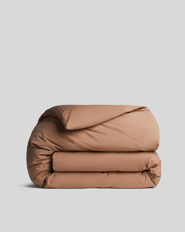 Brushed Cotton Duvet Cover (Adobe)