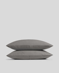 Brushed Cotton Pillowcase Set (Pebble)
