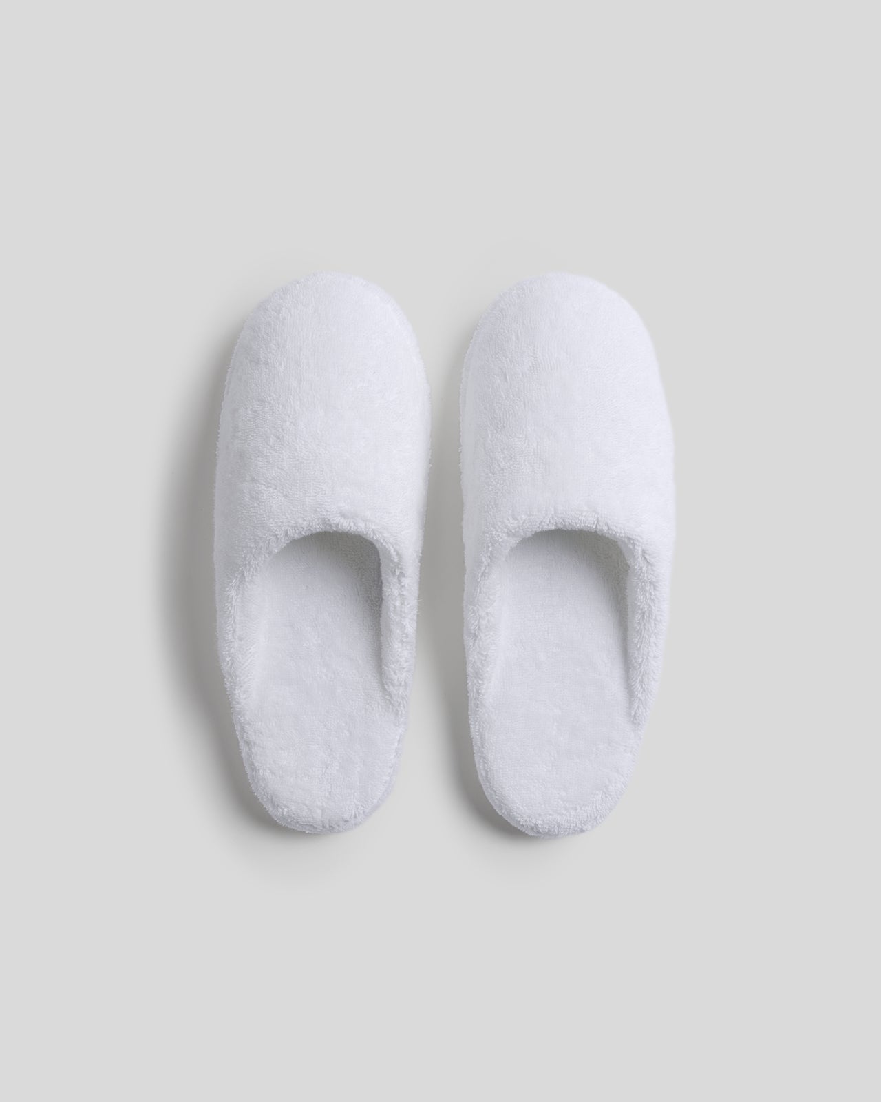 Classic Turkish Cotton Slippers (White)