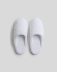 Classic Turkish Cotton Slippers - FINAL SALE (White)