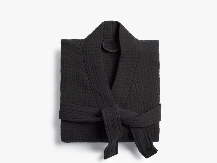 Cloud Cotton Robe - FINAL SALE (Coal)