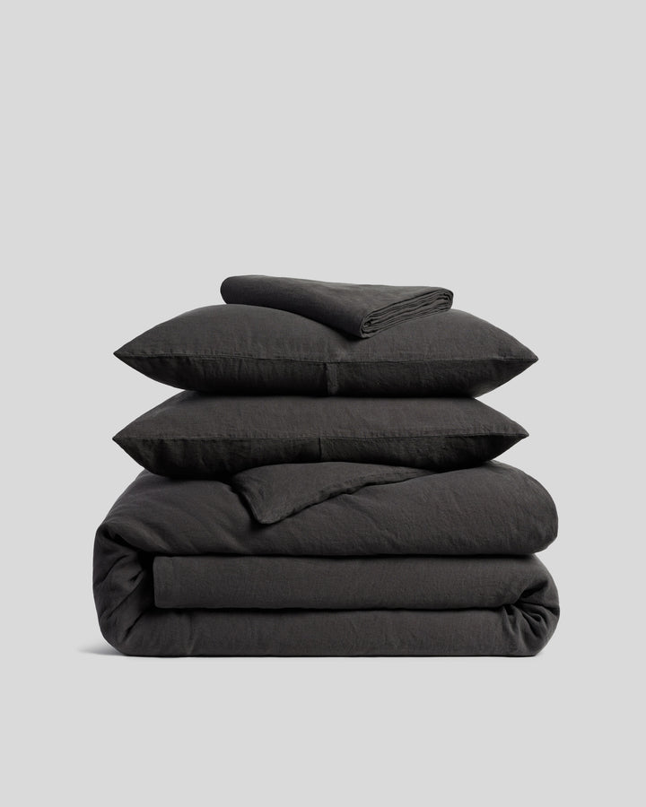 Linen Venice Set - Onyx K/CK