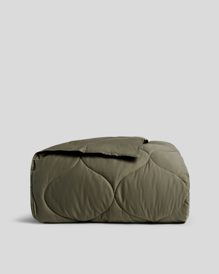 Cotton Drift Comforter (Thyme)