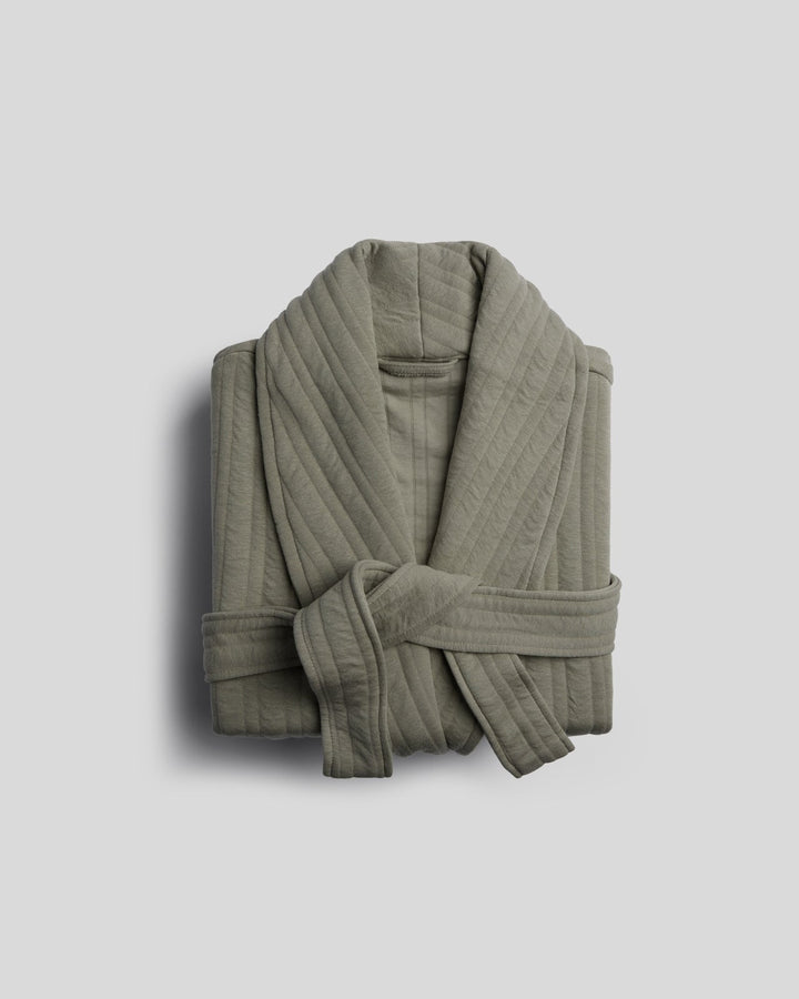 Cozy Knit Robe (Moss)