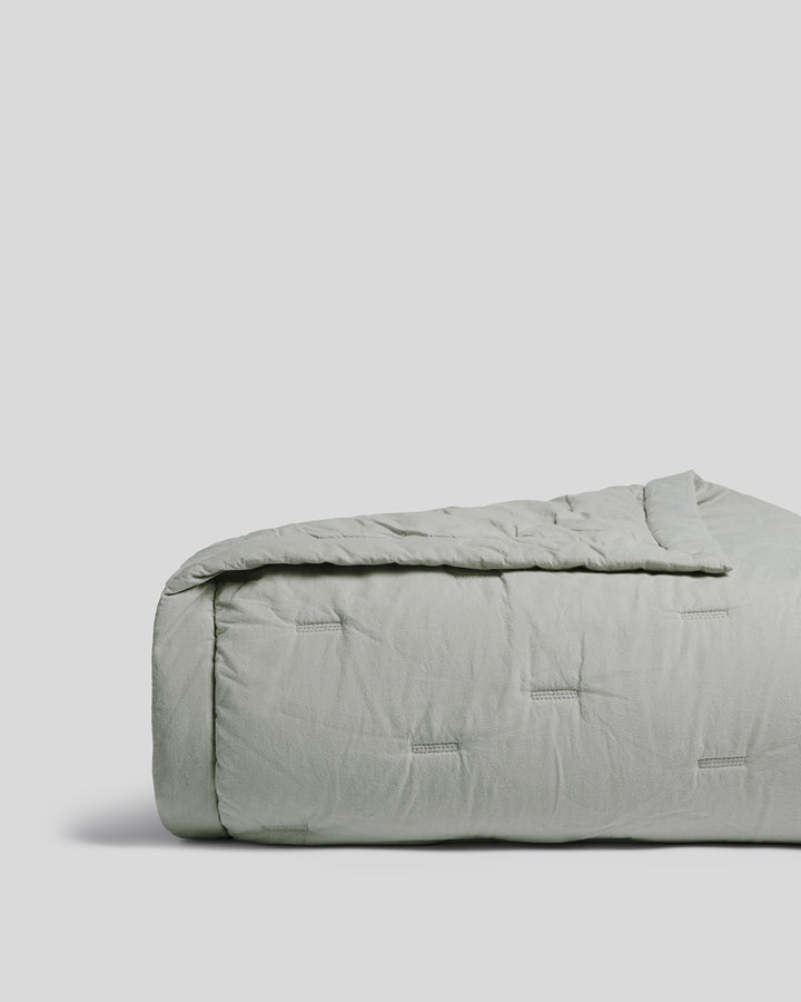 Essential Cotton Quilt - FINAL SALE (Sage)
