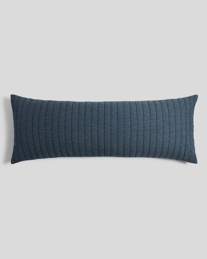 Garment Dyed Channel Body Pillow Cover (Dusk)