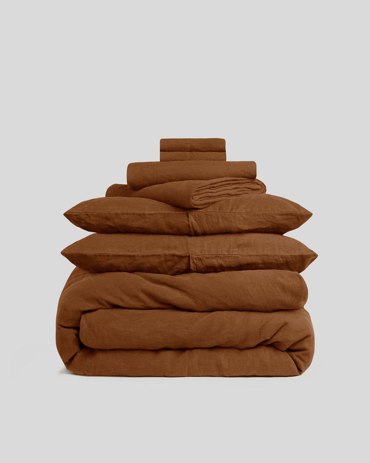 Linen Bundle - Tobacco K/CK