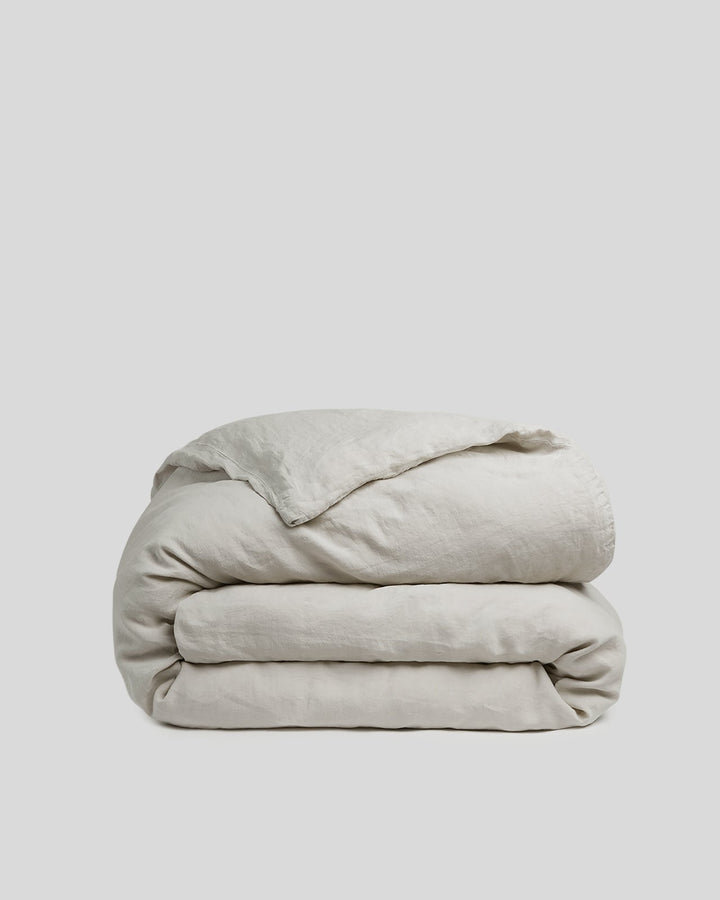Linen Duvet Cover (Bone)