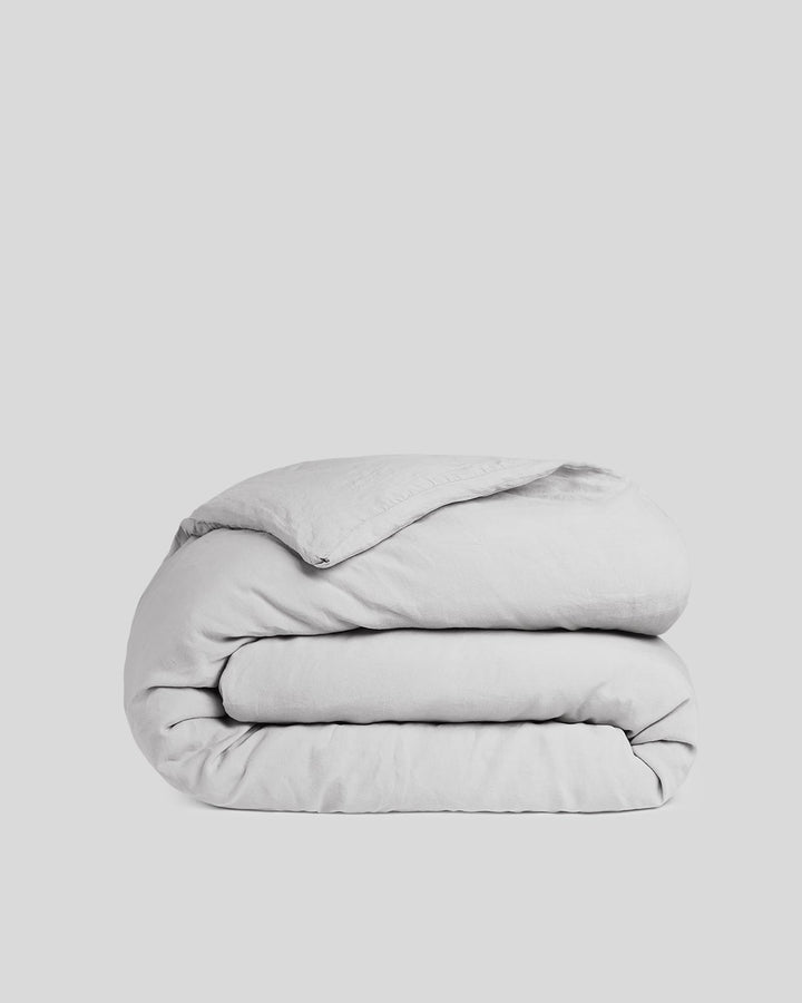 Linen Duvet Cover - FINAL SALE (Fog)