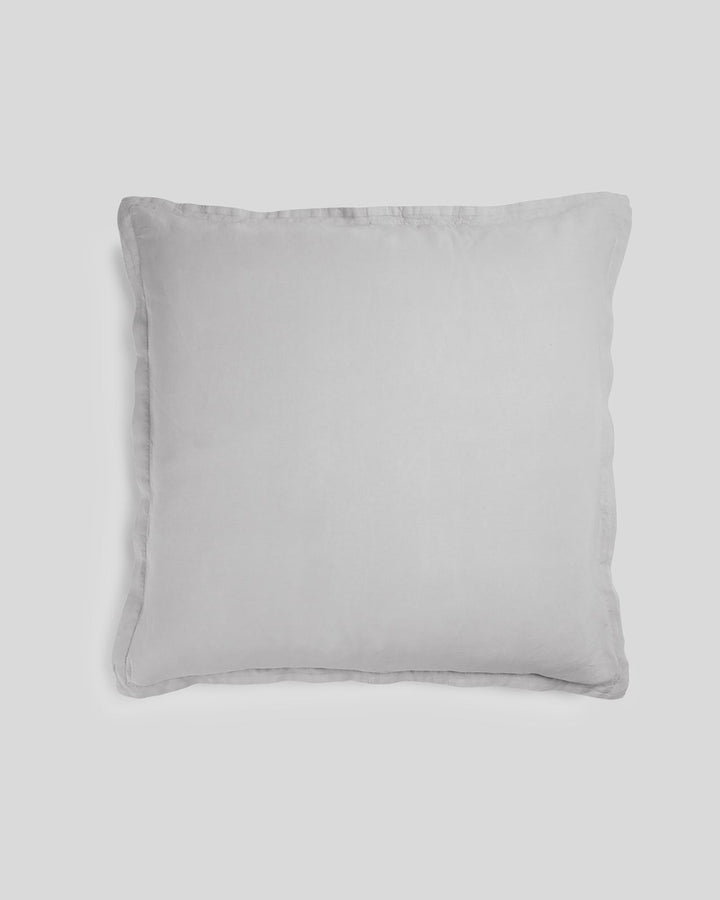 Linen Euro Sham - FINAL SALE (Fog)