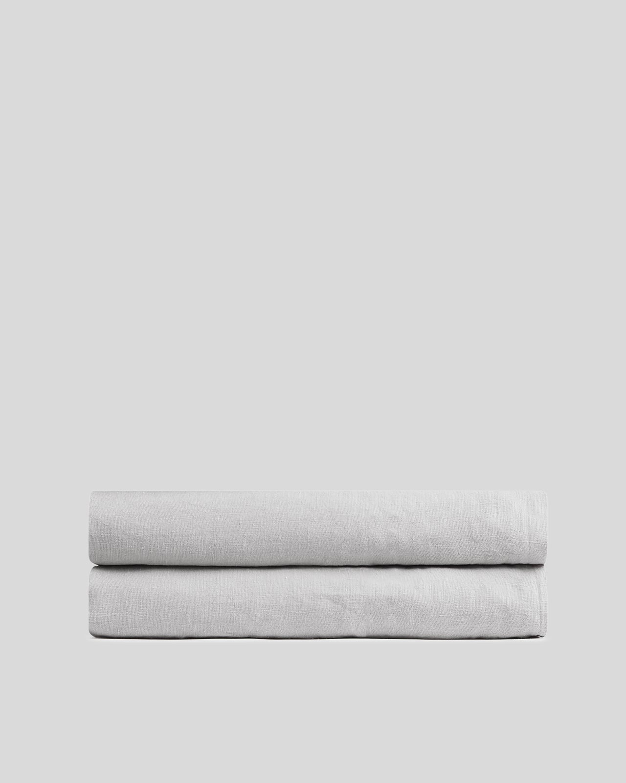 Linen Fitted Sheet - FINAL SALE (Fog)