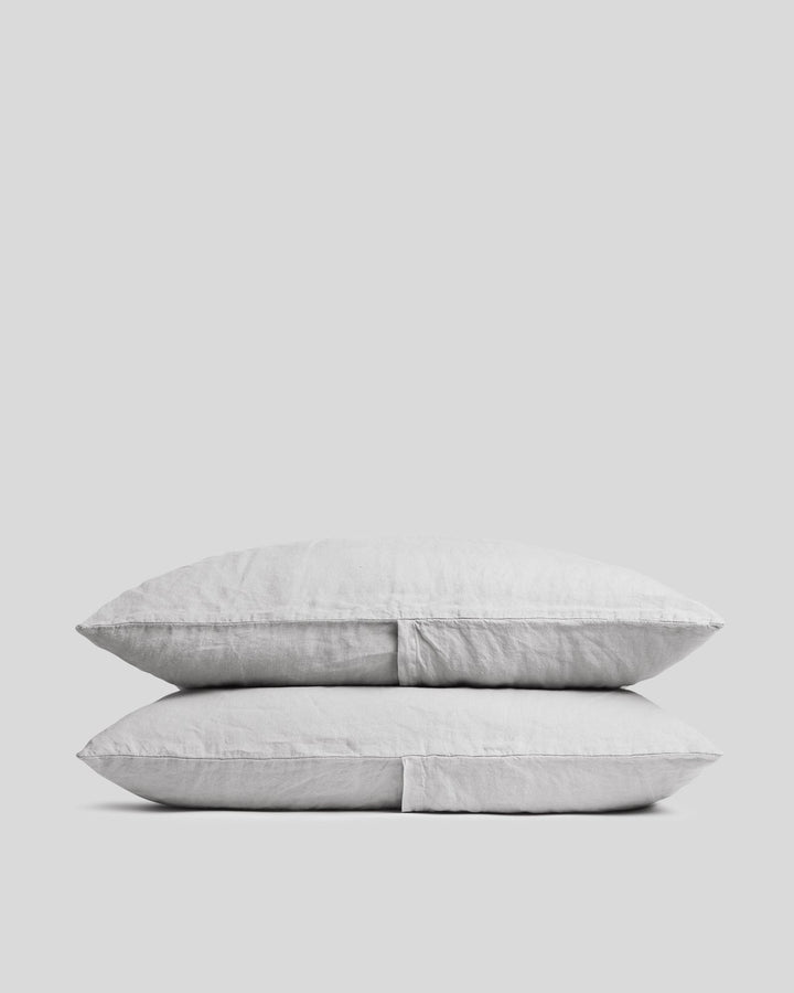 Linen Pillowcase Set - FINAL SALE (Fog)