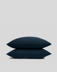 Linen Pillowcase Set (Ink)