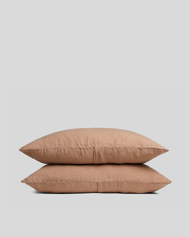 Linen Pillowcase Set (Adobe)