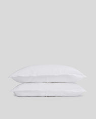 Linen Sham Set (White)