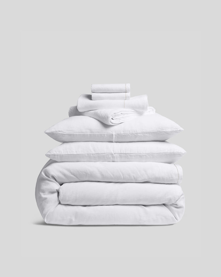 Linen Tencel Bundle - White F/Q