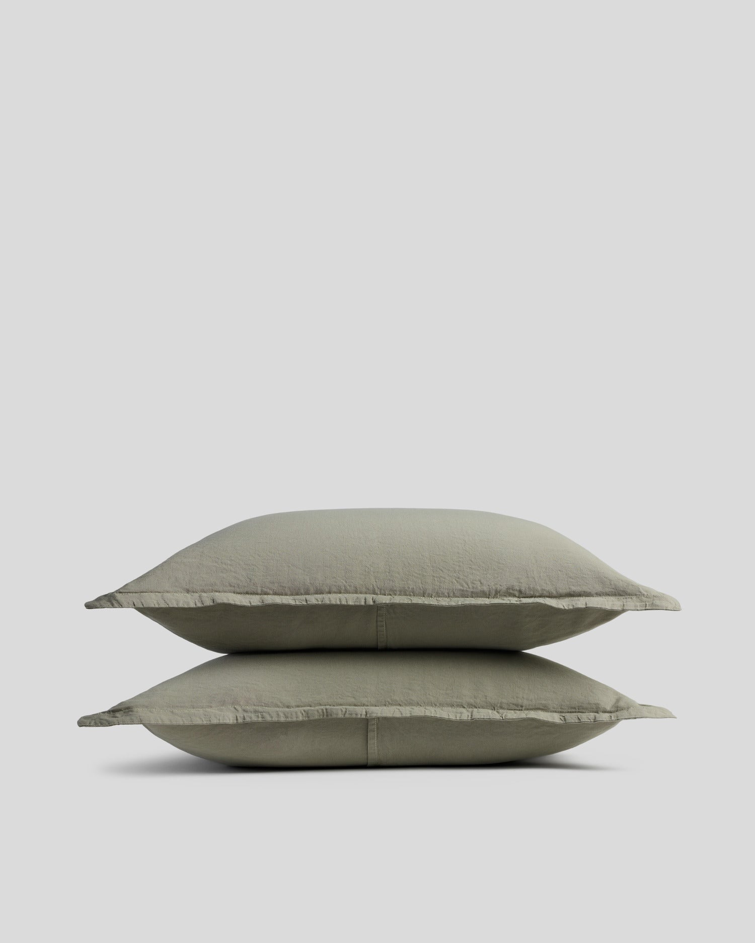 Linen Tencel Sham Set (Moss)