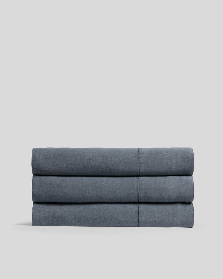 Linen Tencel Top Sheet (Dusk)