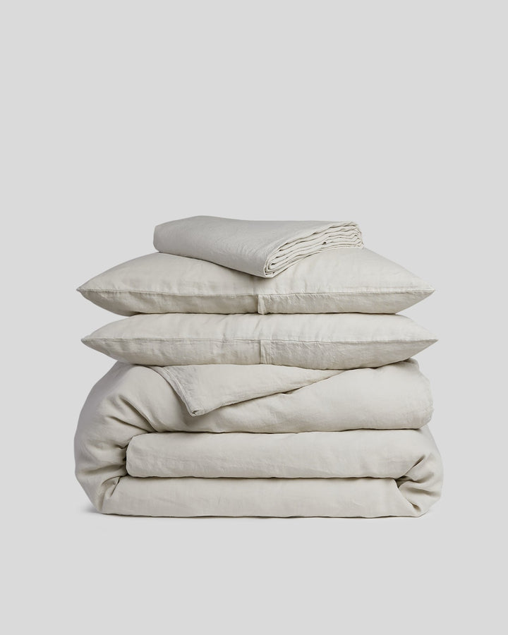 Linen Venice Set - Bone F/Q