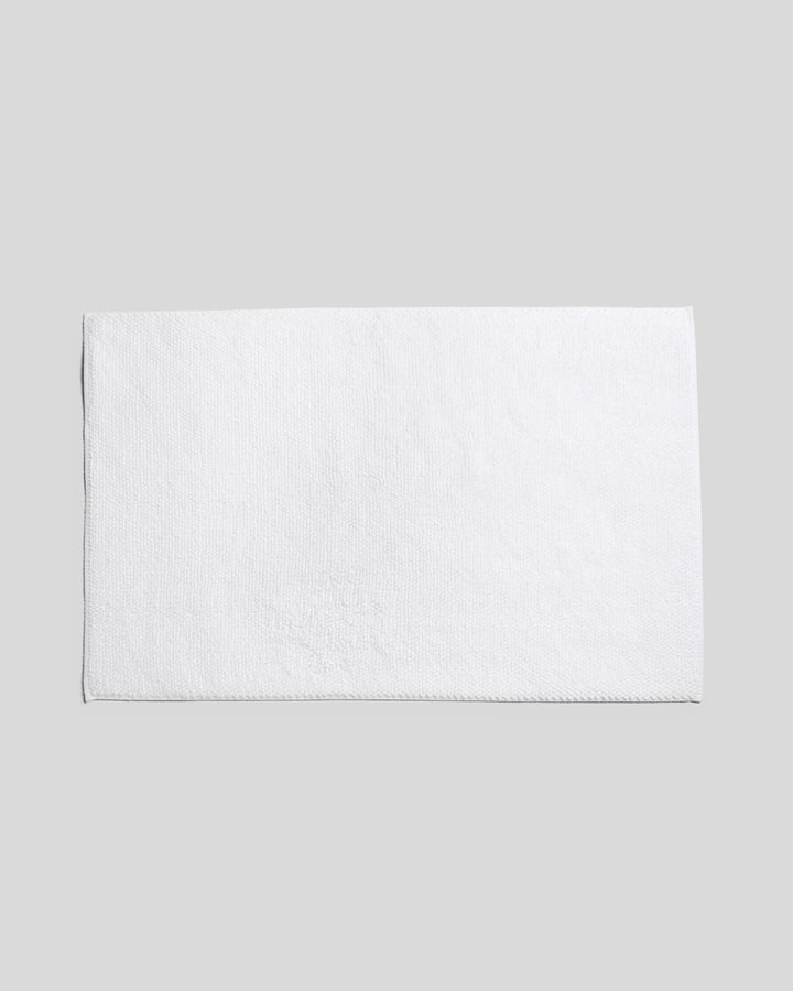 Looped Bath Rug (White)