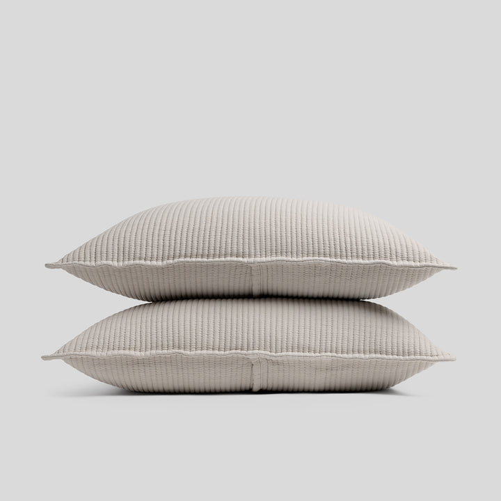 Matelasse Sham Set (Bone)