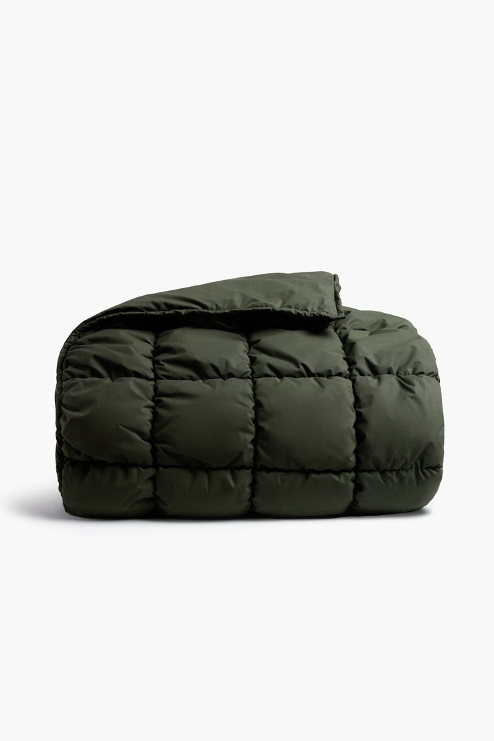 Organic Cozy Cotton Comforter - FINAL SALE (Evergreen)
