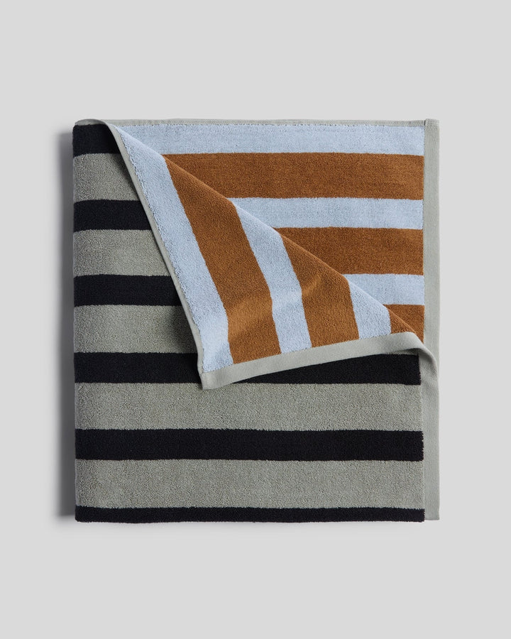 Organic Cabana Beach Towel - FINAL SALE (Sage and Honey)