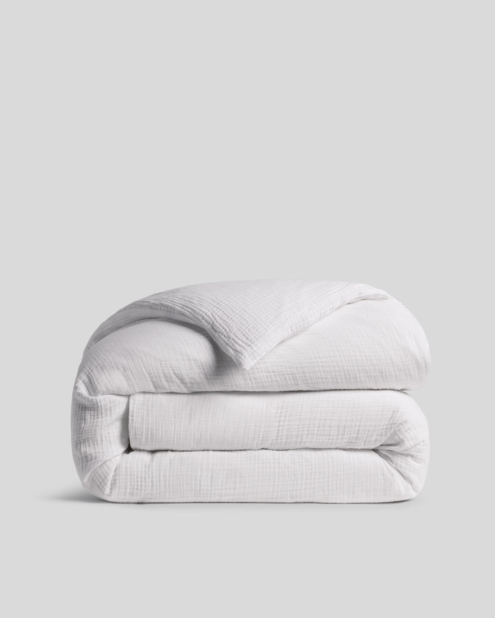 Organic Cloud Cotton Duvet Cover (White)