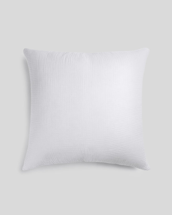 Organic Cloud Cotton Euro Sham (White)