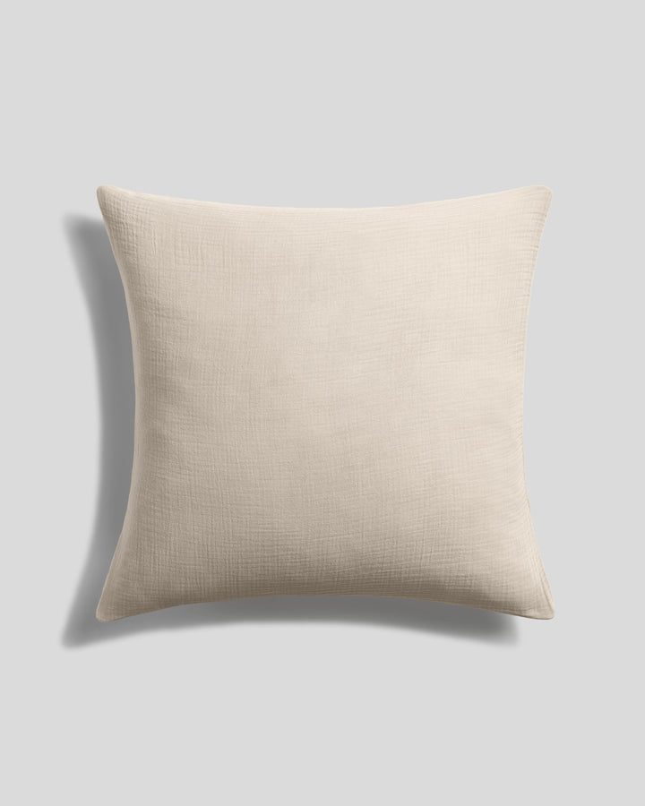 Organic Cloud Cotton Euro Sham (Bone)