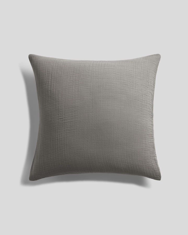 Organic Cloud Cotton Euro Sham (Pebble)