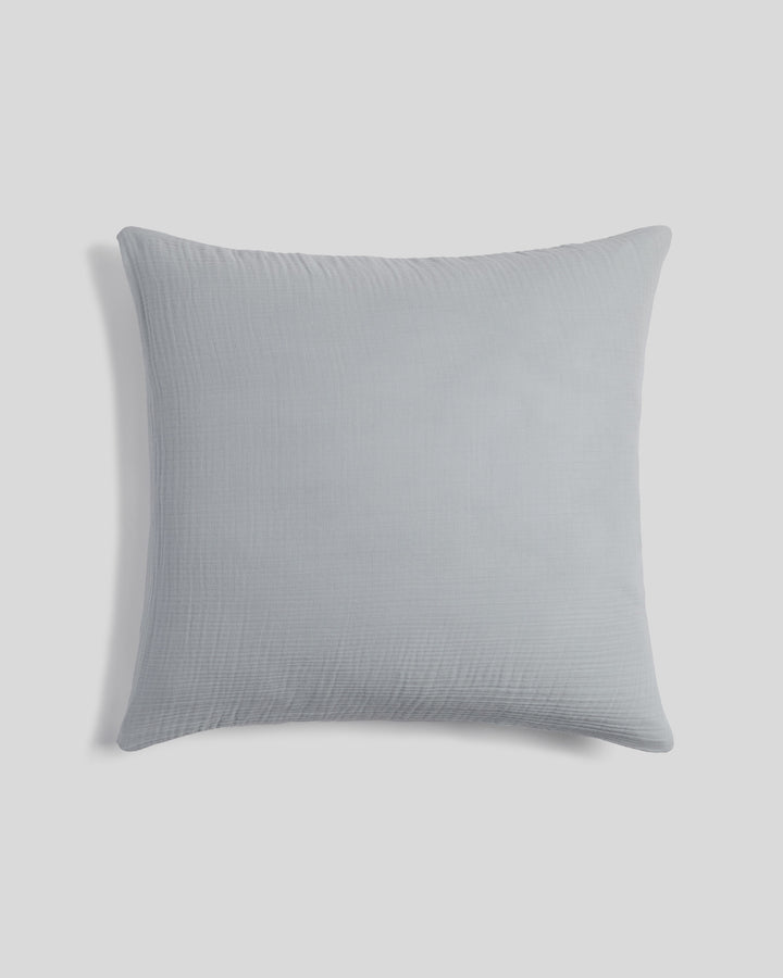 Organic Cloud Cotton Euro Sham (Sky)