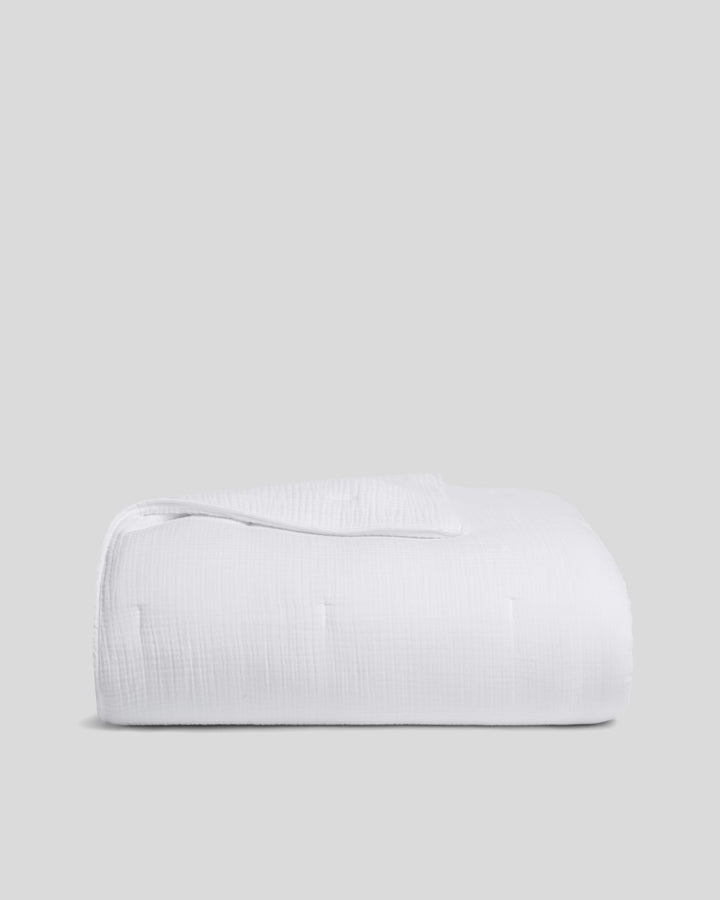 Organic Cloud Cotton Quilt (White)