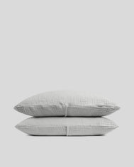Organic Cloud Cotton Sham Set - FINAL SALE (Smoke)