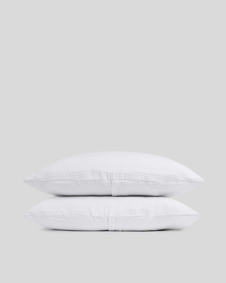 Organic Cloud Cotton Sham Set (White)