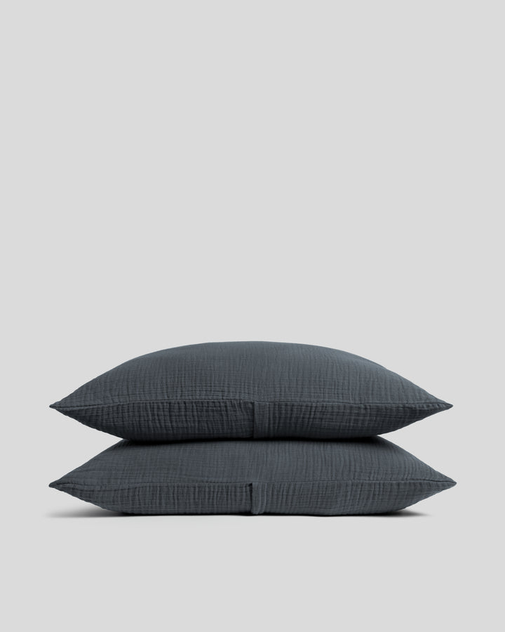 Organic Cloud Cotton Sham Set (Dusk)