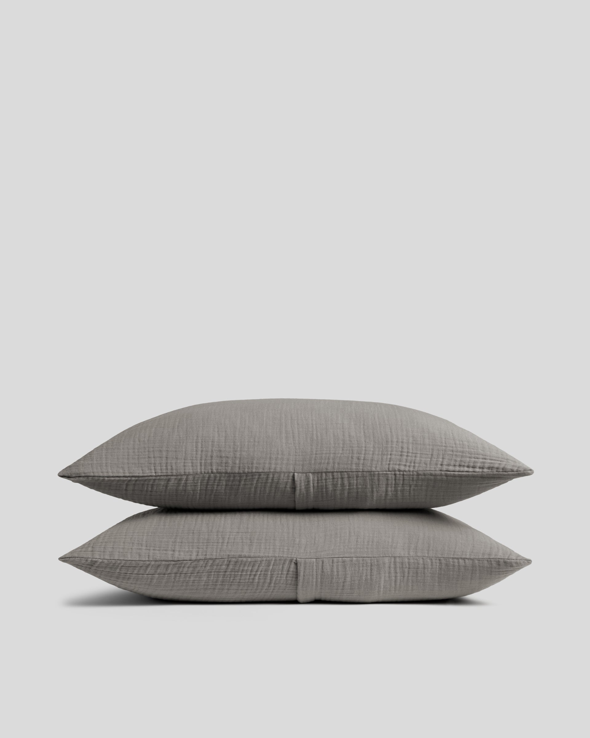 Organic Cloud Cotton Sham Set (Pebble)