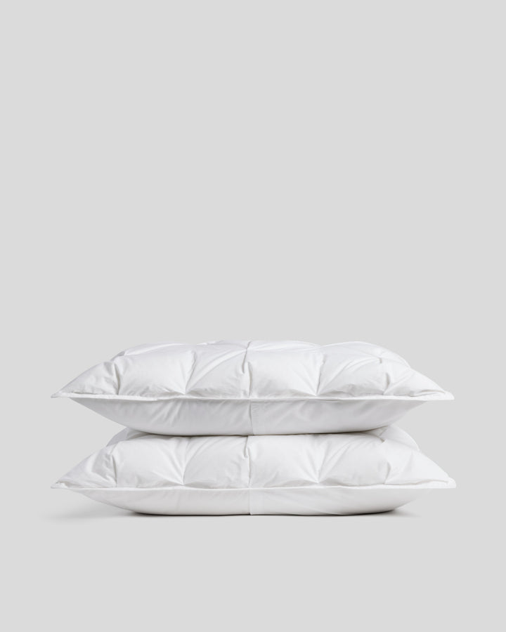 Organic Cotton Puff Shams (White)