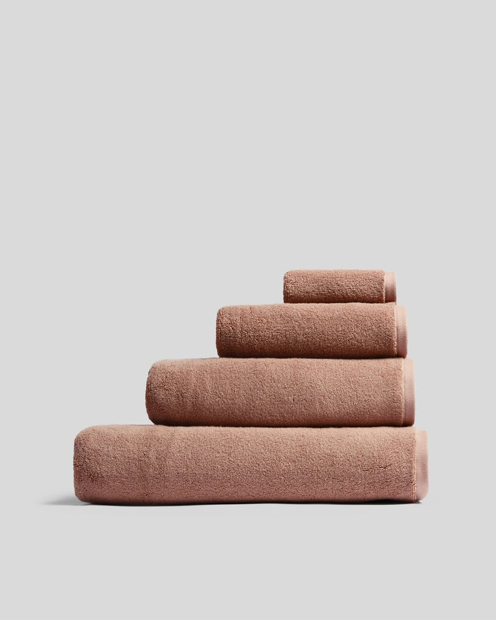 Organic Plush Towels (Adobe)