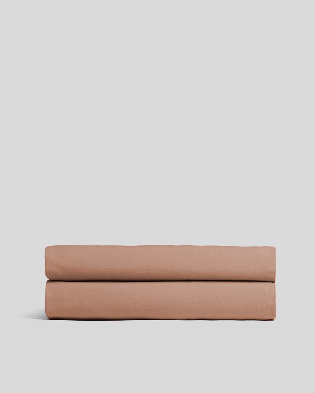 Percale Fitted Sheet (Adobe)