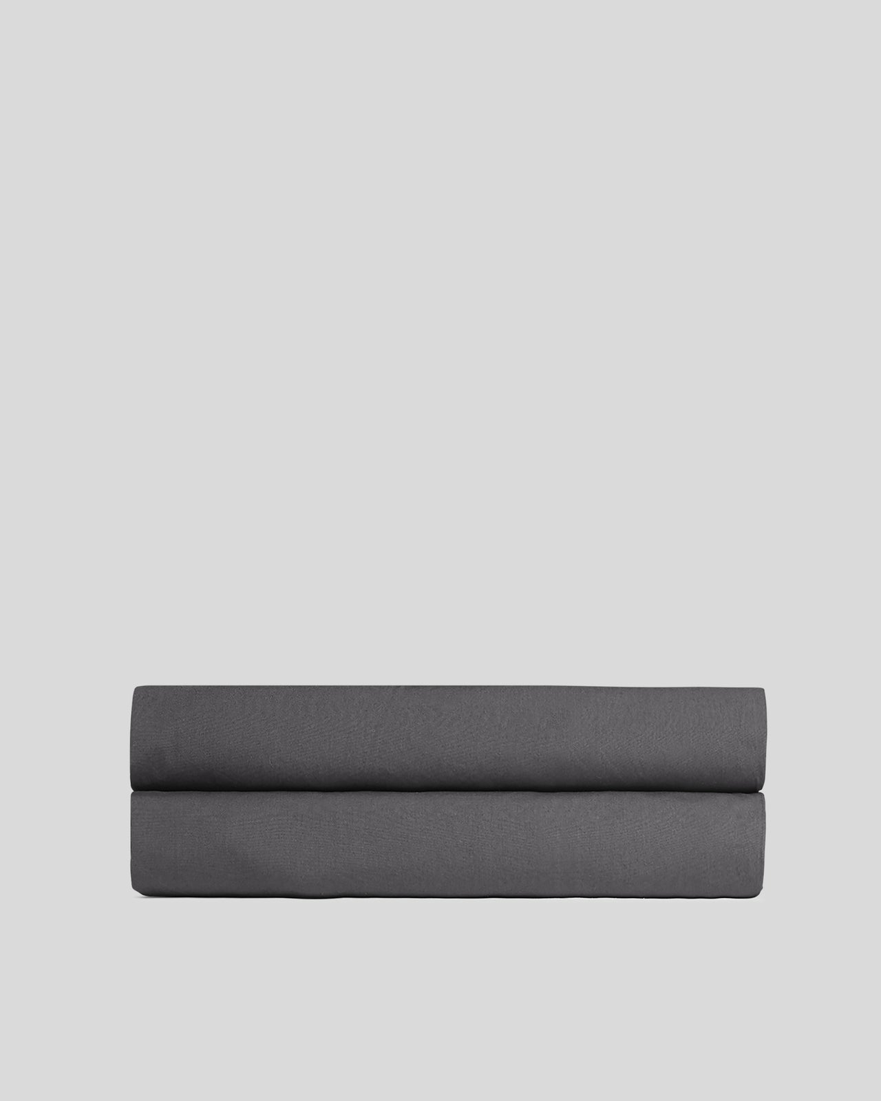 Percale Fitted Sheet (Slate)