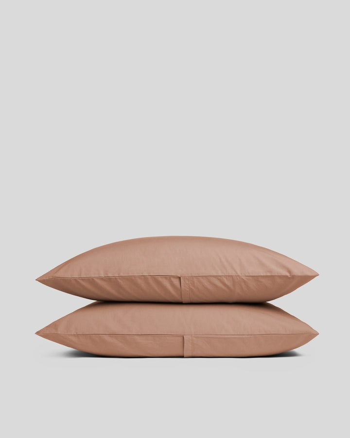 Percale Pillowcase Set (Adobe)