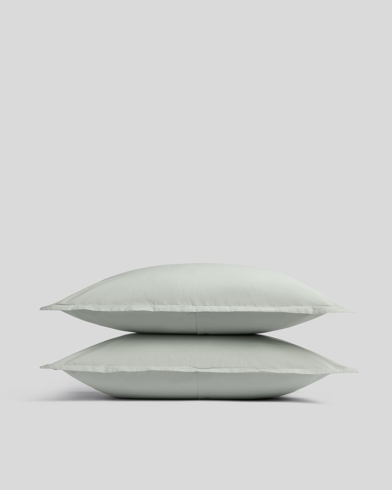 Percale Sham Set (Sage)