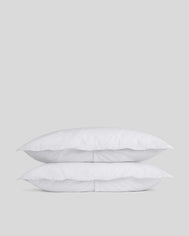 Percale Sham Set (White)