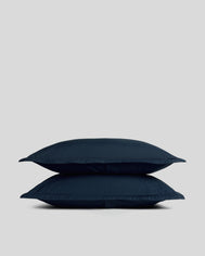 Percale Sham Set (Ink)
