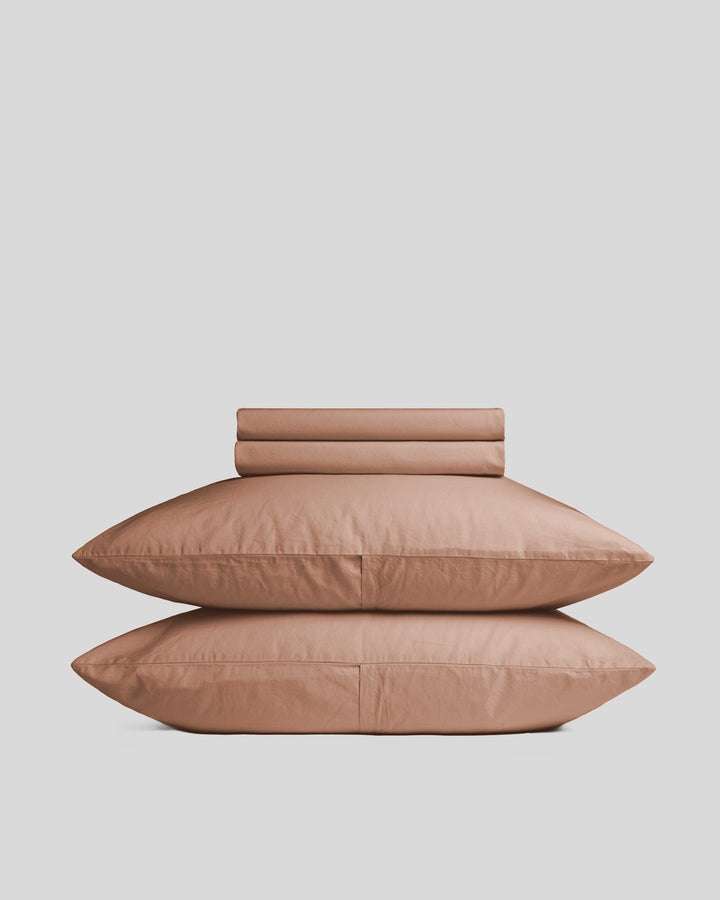 Percale Sheet Set - Adobe F/Q
